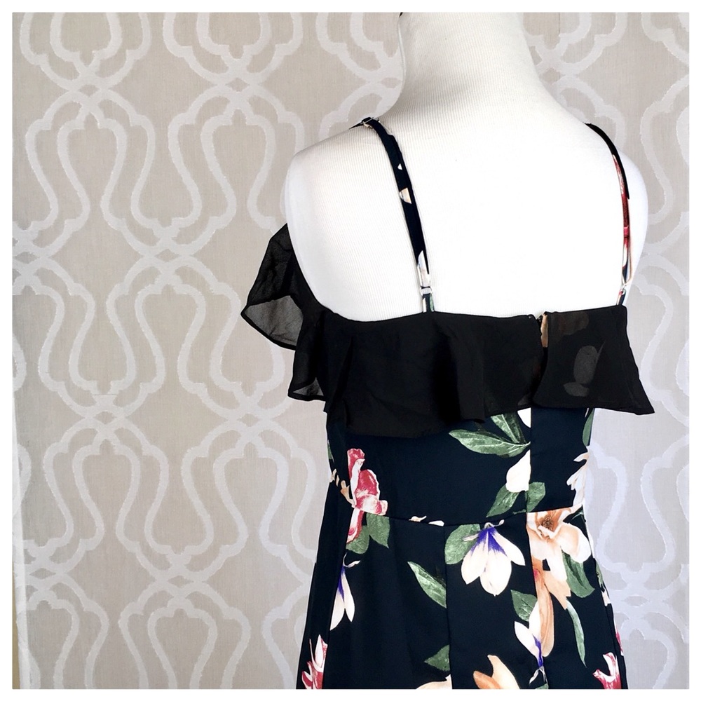 *CLEARANCE* Floral Chiffon Resort Maxi Dress - Picture 4 of 8